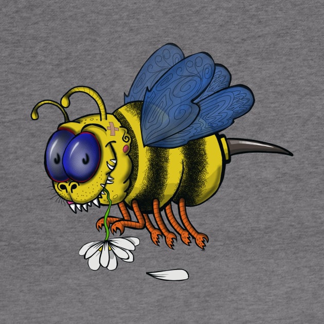 Monster Bumble Bee by wolfmanjaq